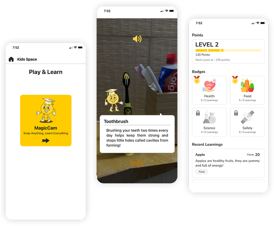 ai for kids magiccam
